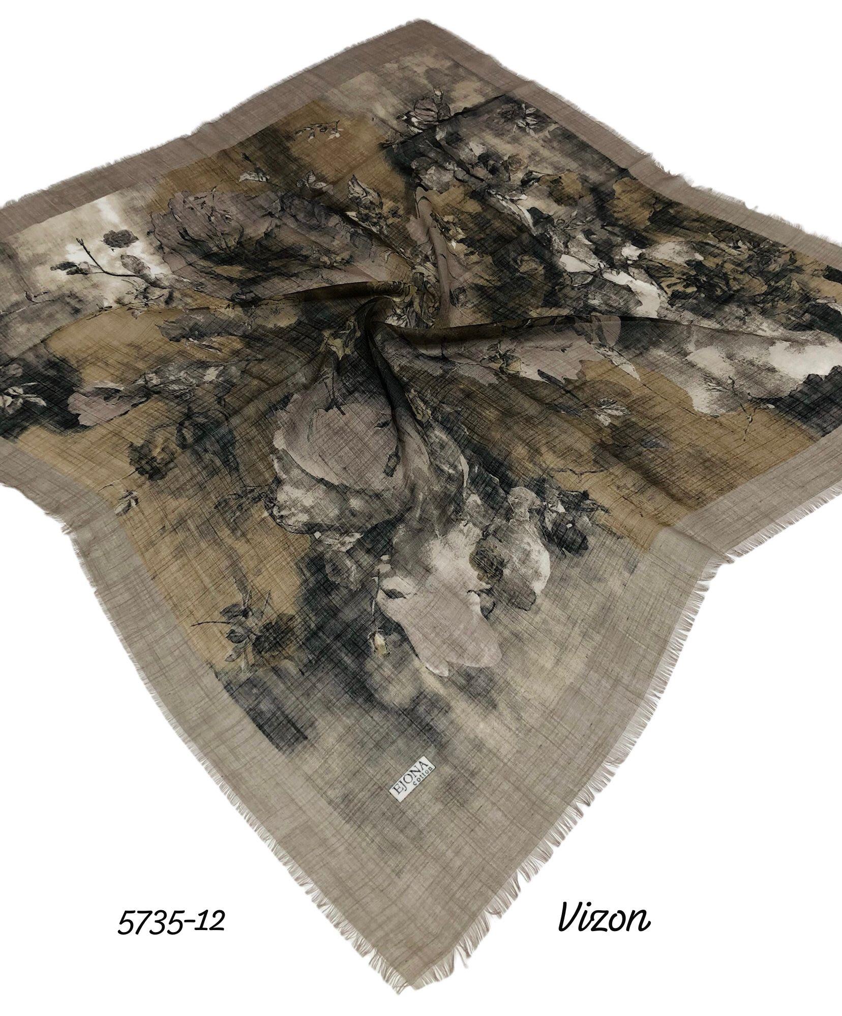 Flamlı Pamuk Eşarp