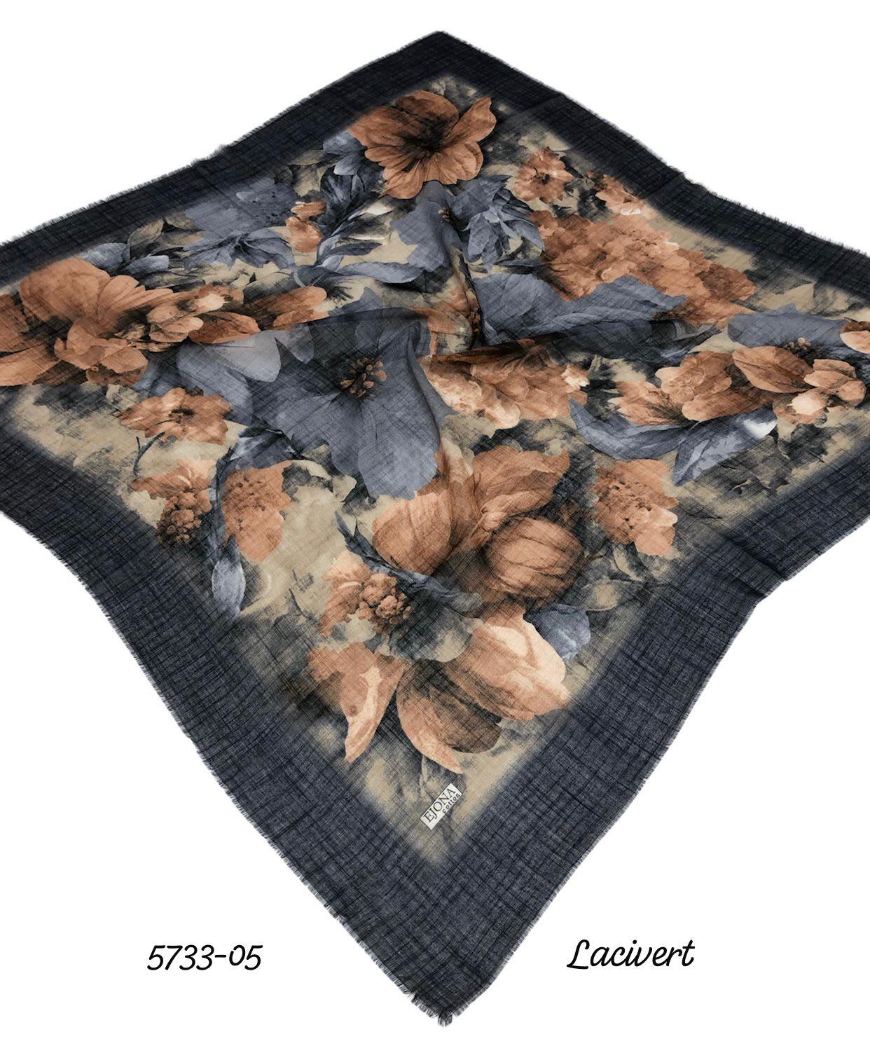 Flamlı Pamuk Eşarp