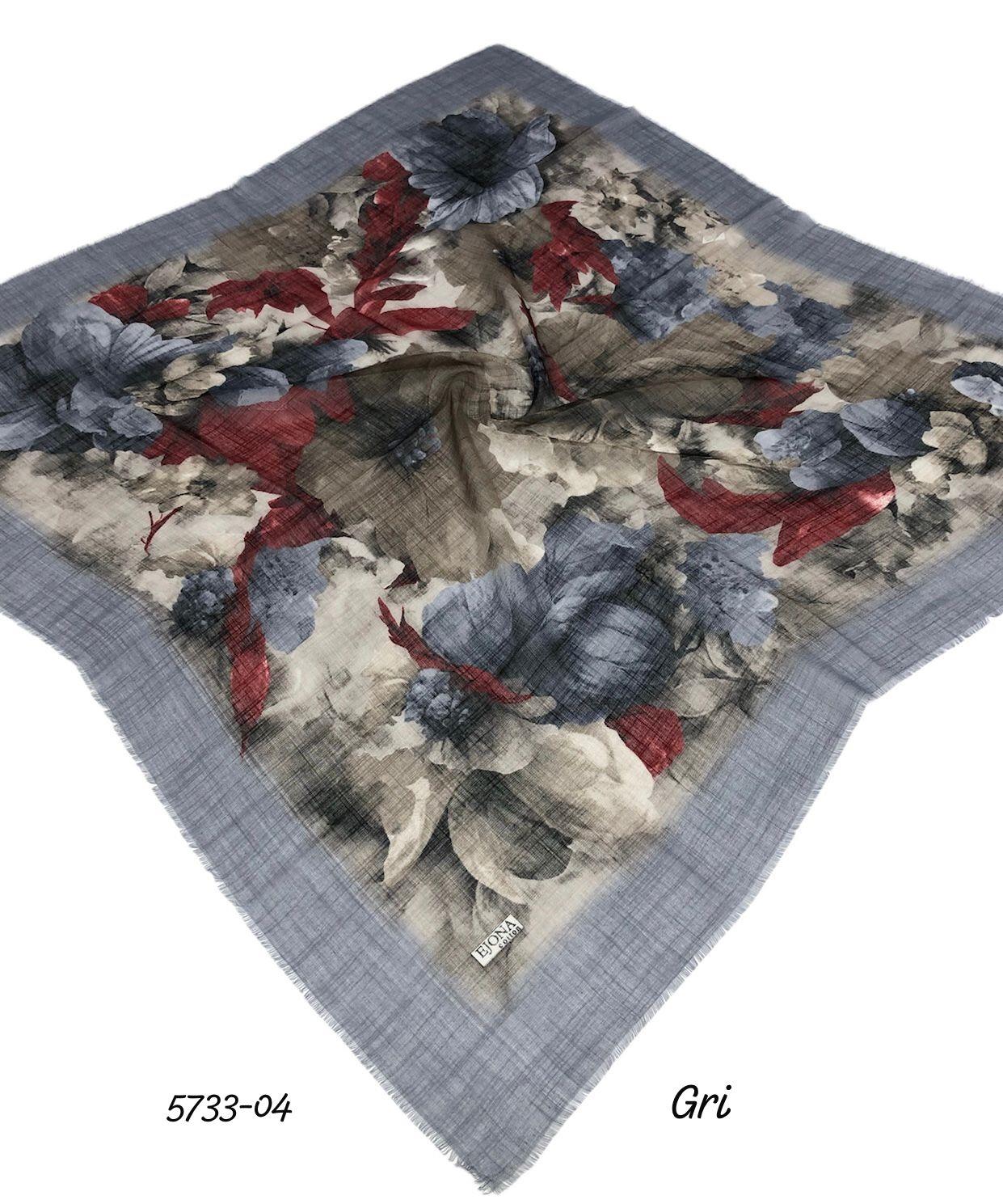 Flamlı Pamuk Eşarp