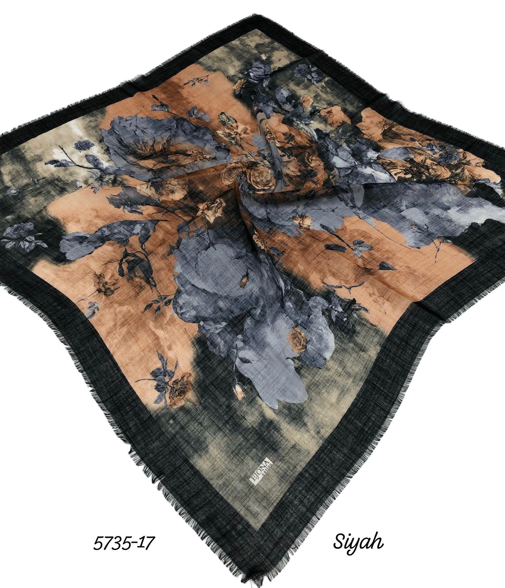 Flamlı Pamuk Eşarp