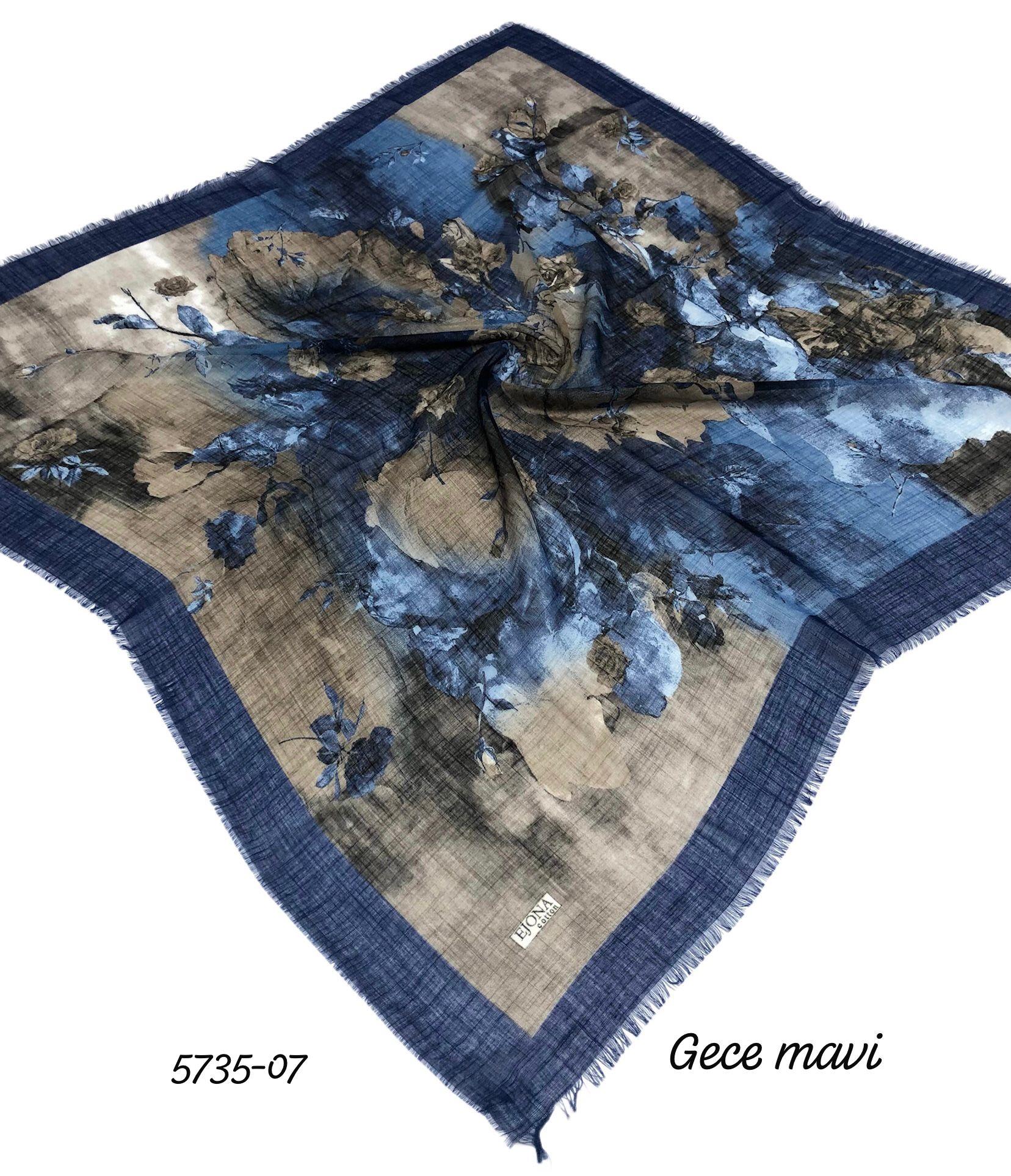 Flamlı Pamuk Eşarp