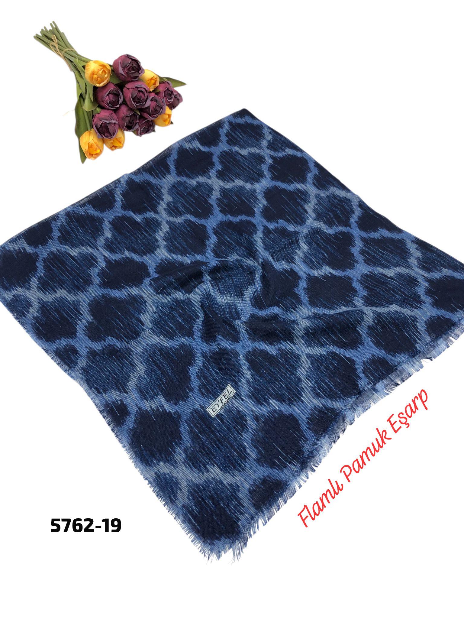 Flamlı Pamuk Eşarp