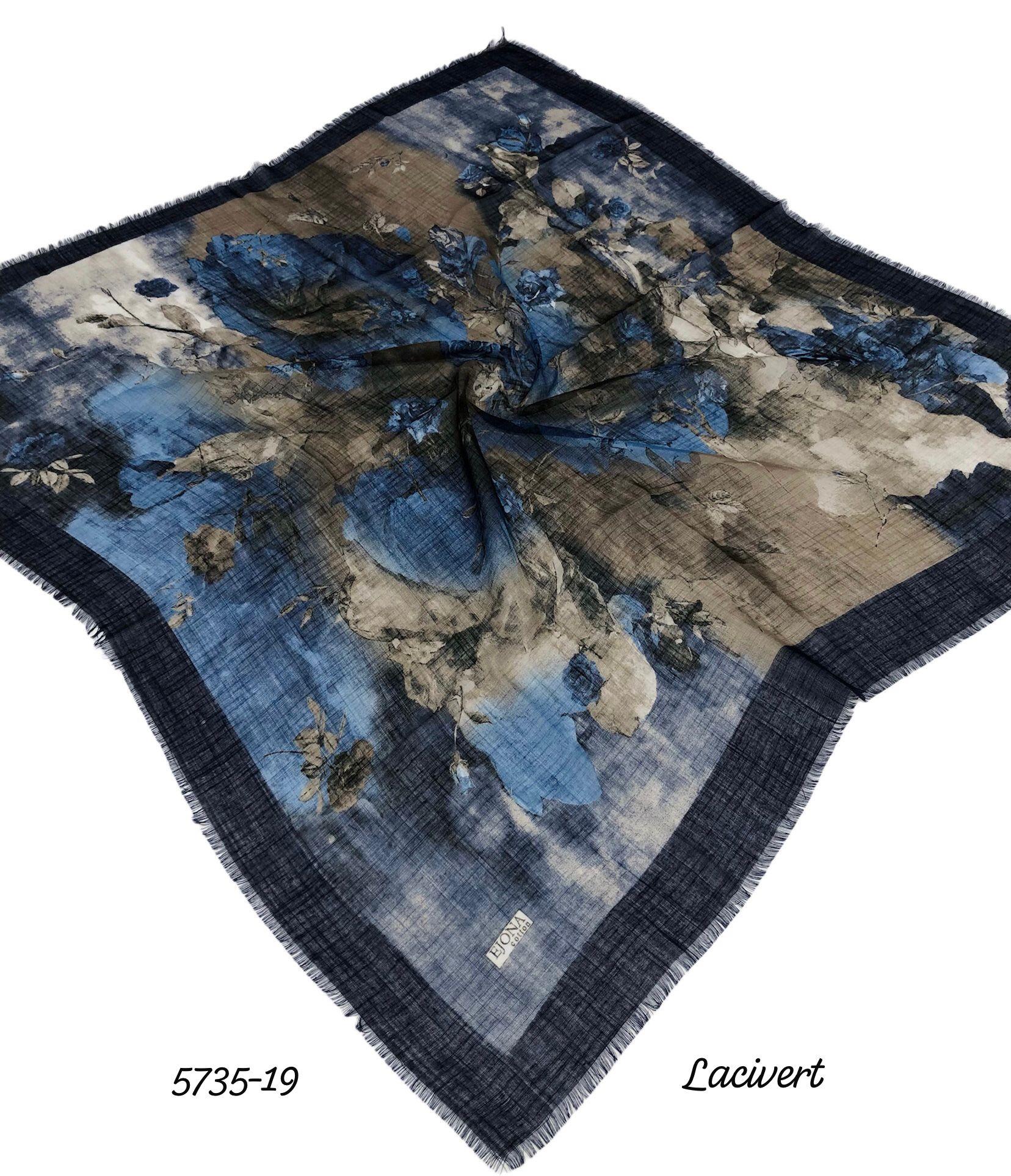 Flamlı Pamuk Eşarp