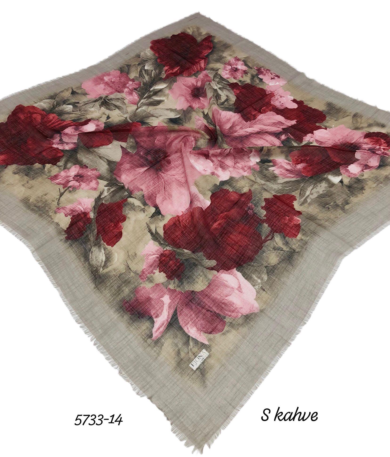 Flamlı Pamuk Eşarp