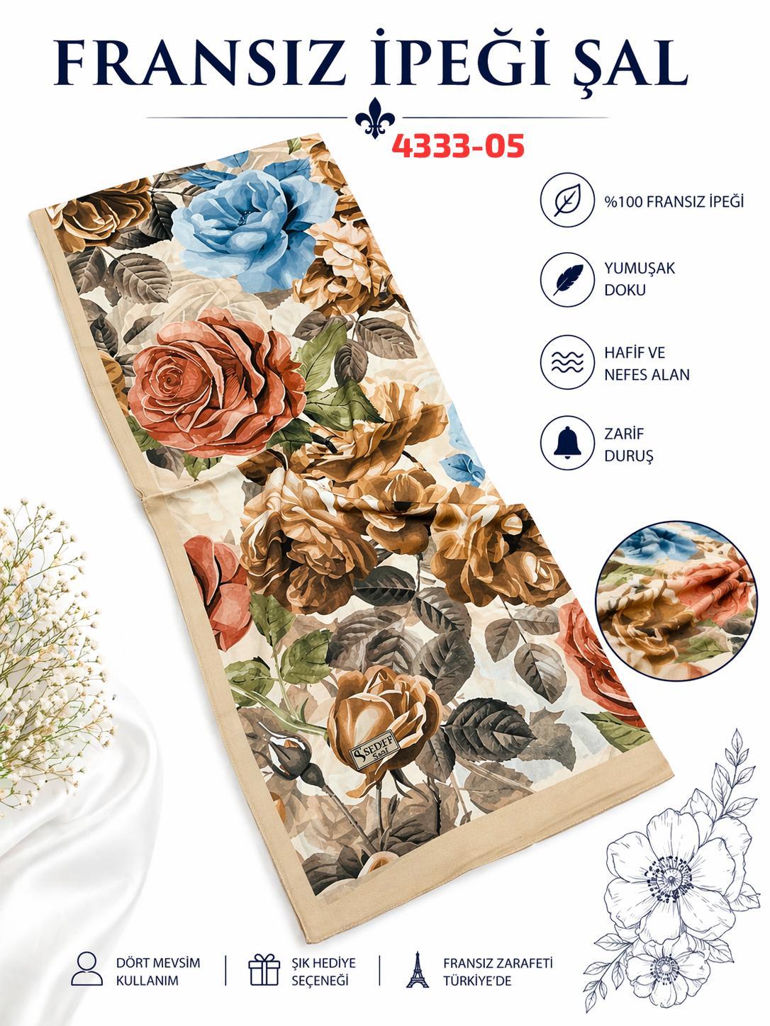 Fransız İpeği Şal