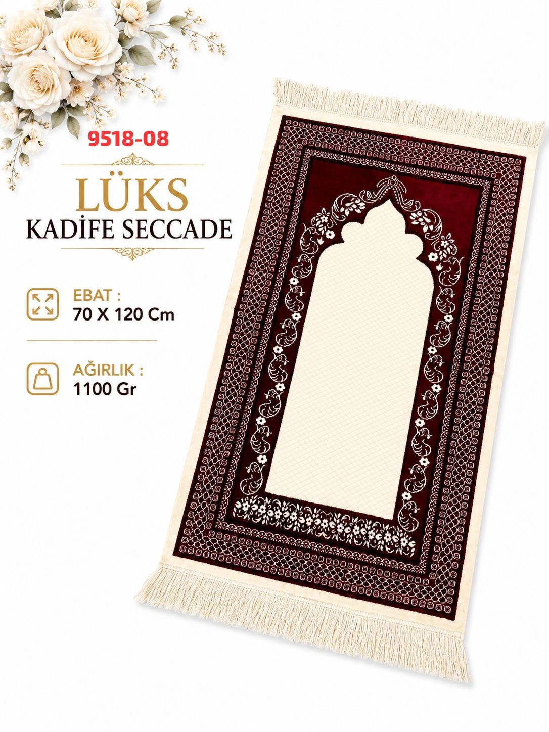 Kaliteli Kadife Seccade