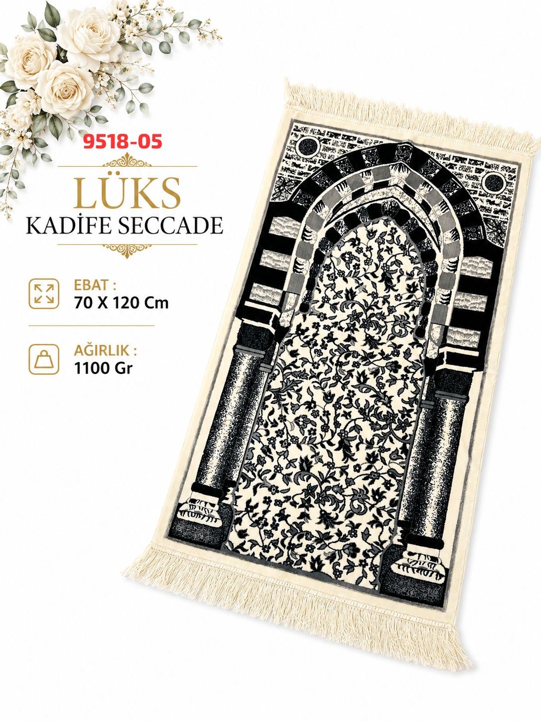 Kaliteli Kadife Seccade