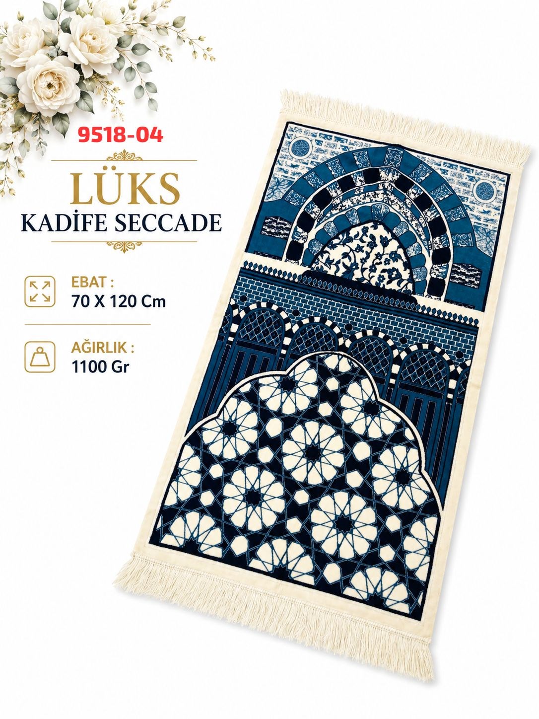 Kaliteli Kadife Seccade