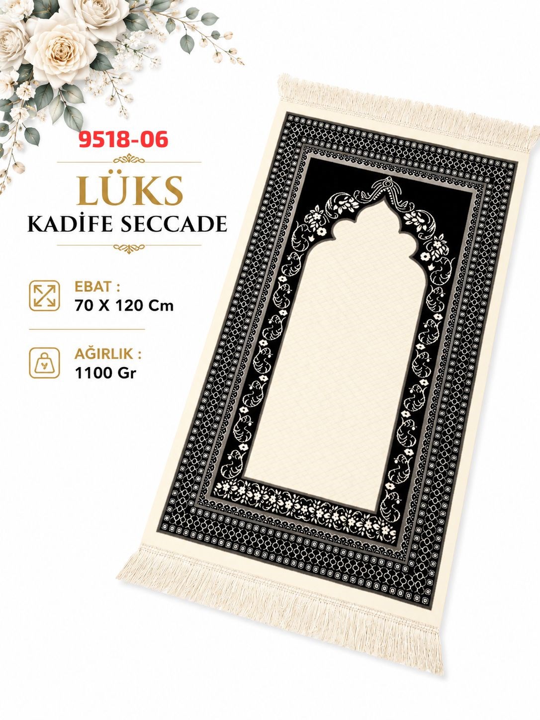 Kaliteli Kadife Seccade
