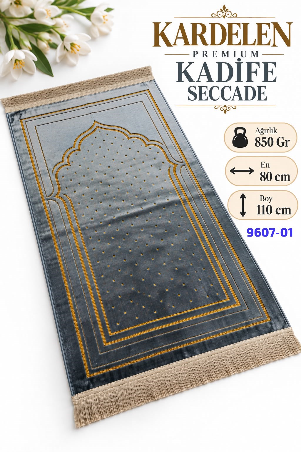 Kardelen Kadife Seccade