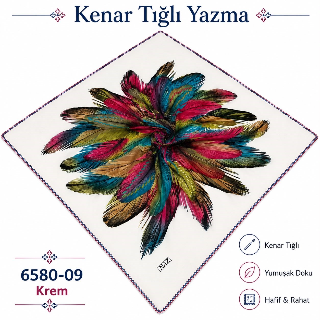 Kenar Tığlı Yazma