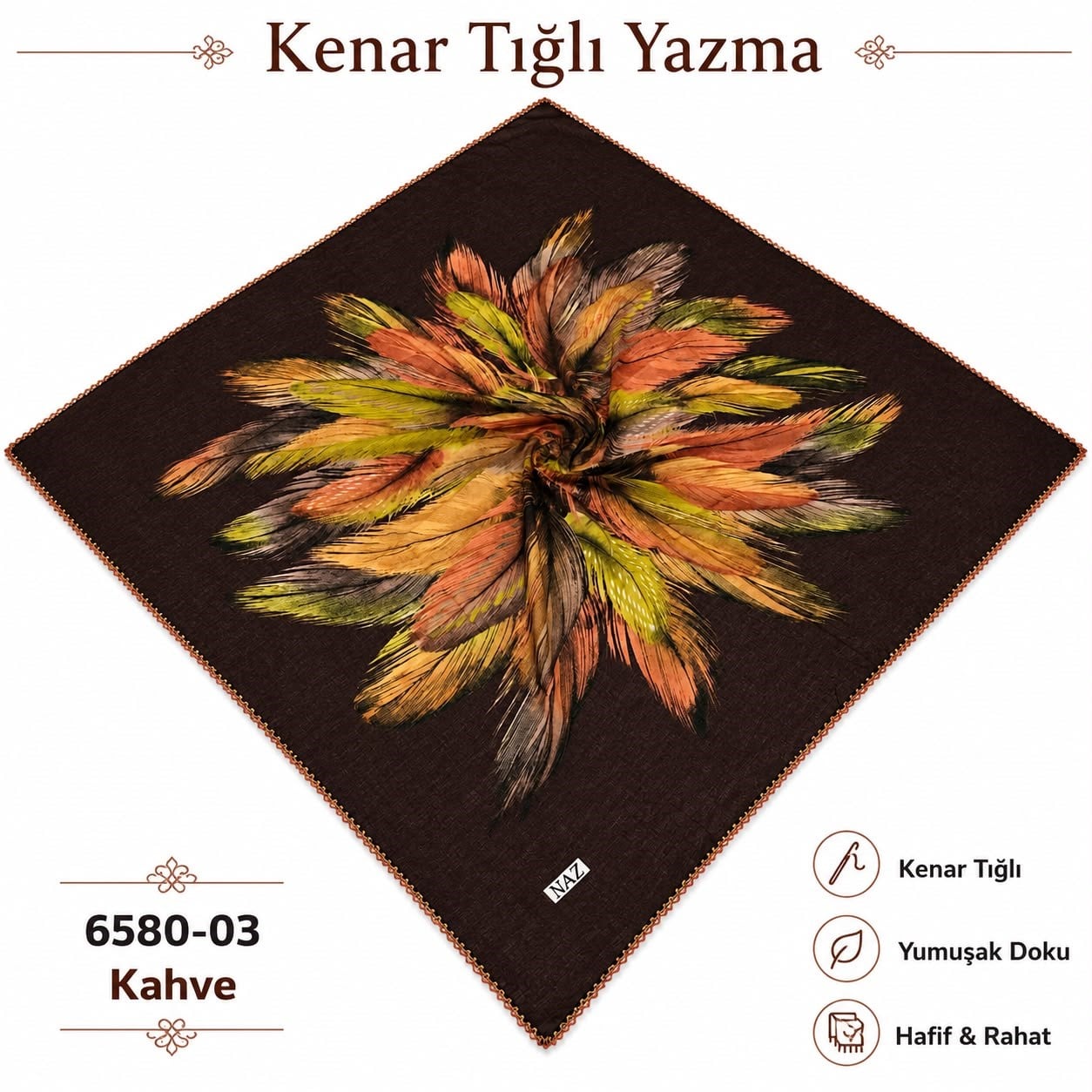Kenar Tığlı Yazma