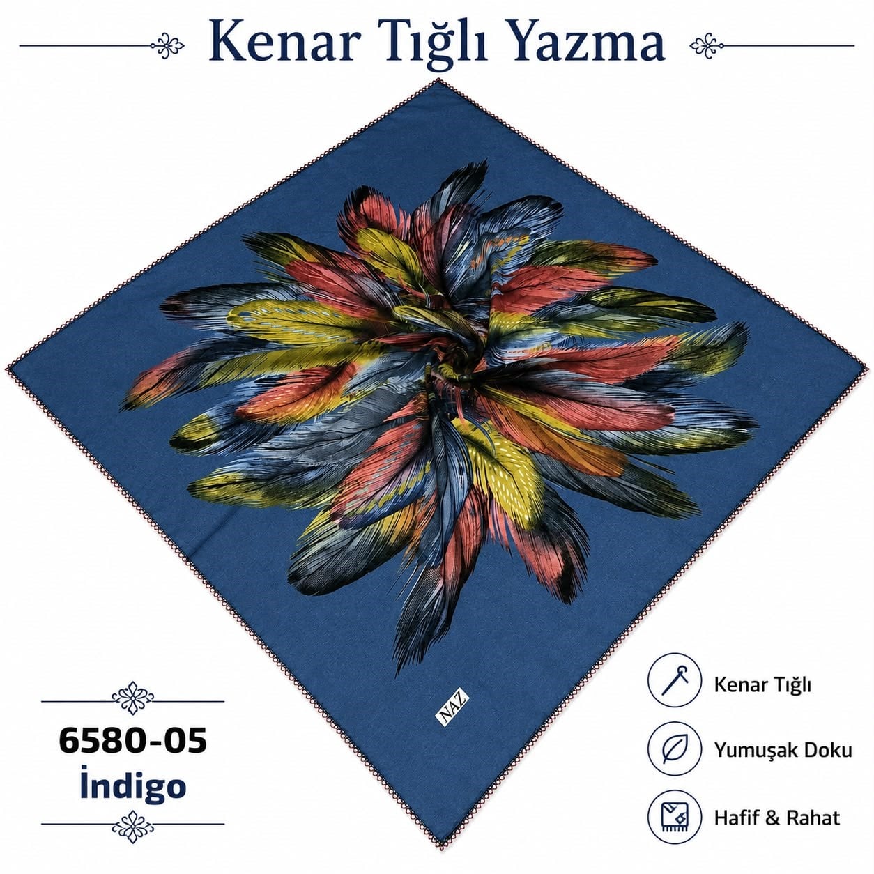 Kenar Tığlı Yazma