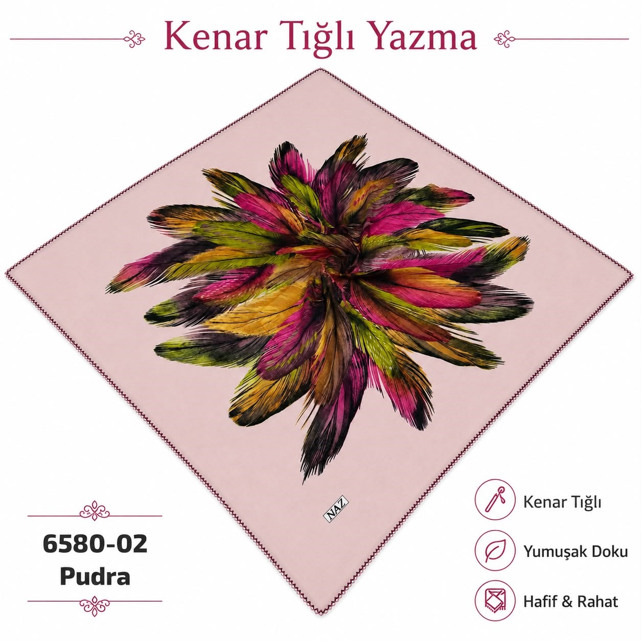 Kenar Tığlı Yazma