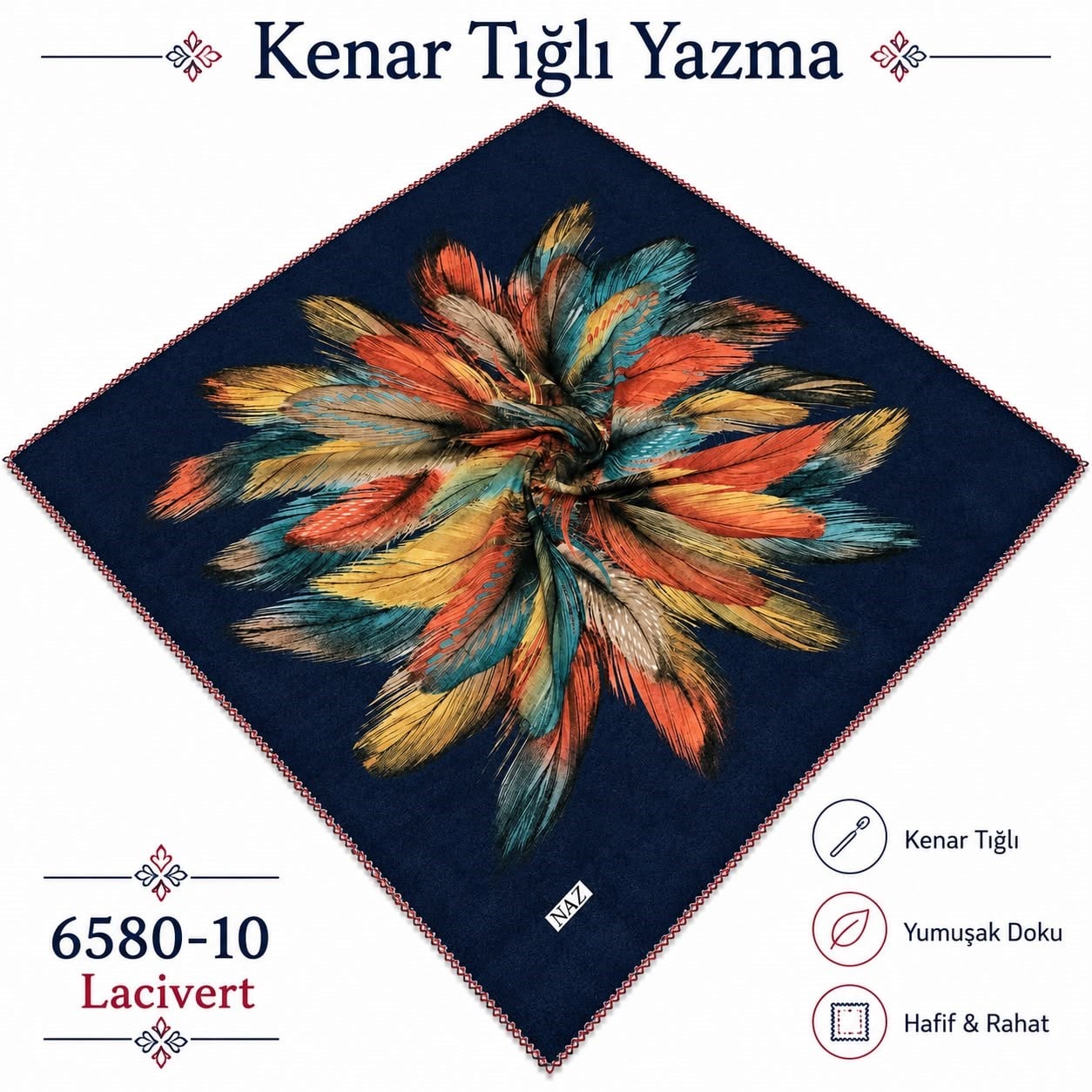 Kenar Tığlı Yazma