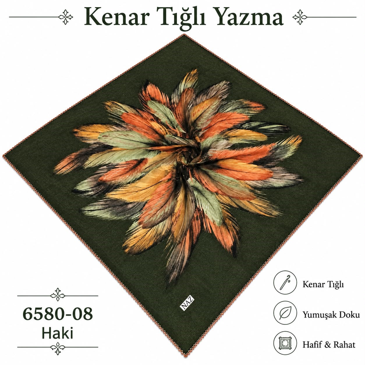Kenar Tığlı Yazma