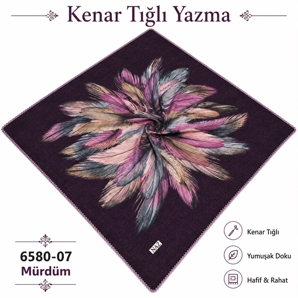 Kenar Tığlı Yazma