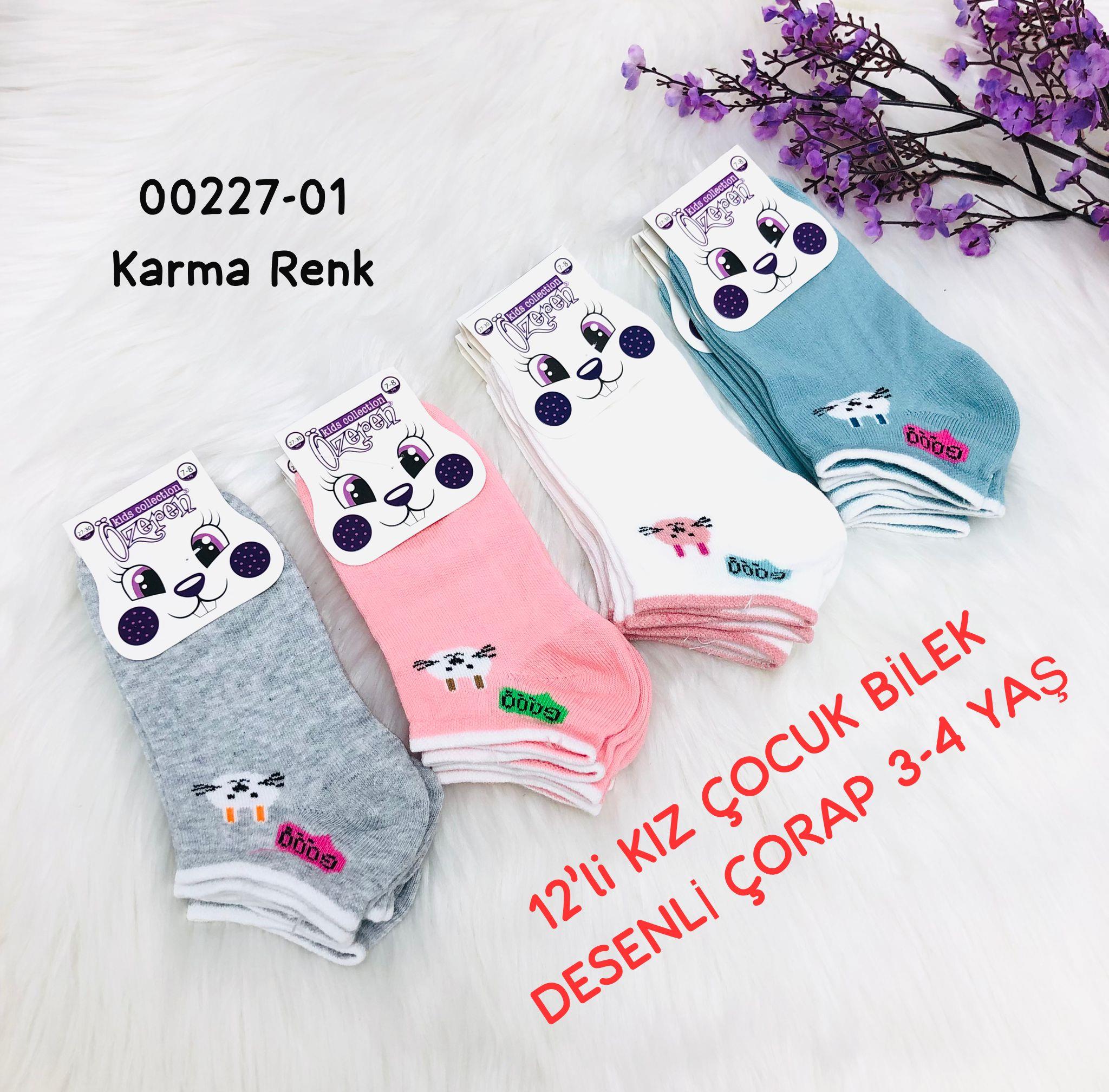 Kız Çocuk Bilek Çorap