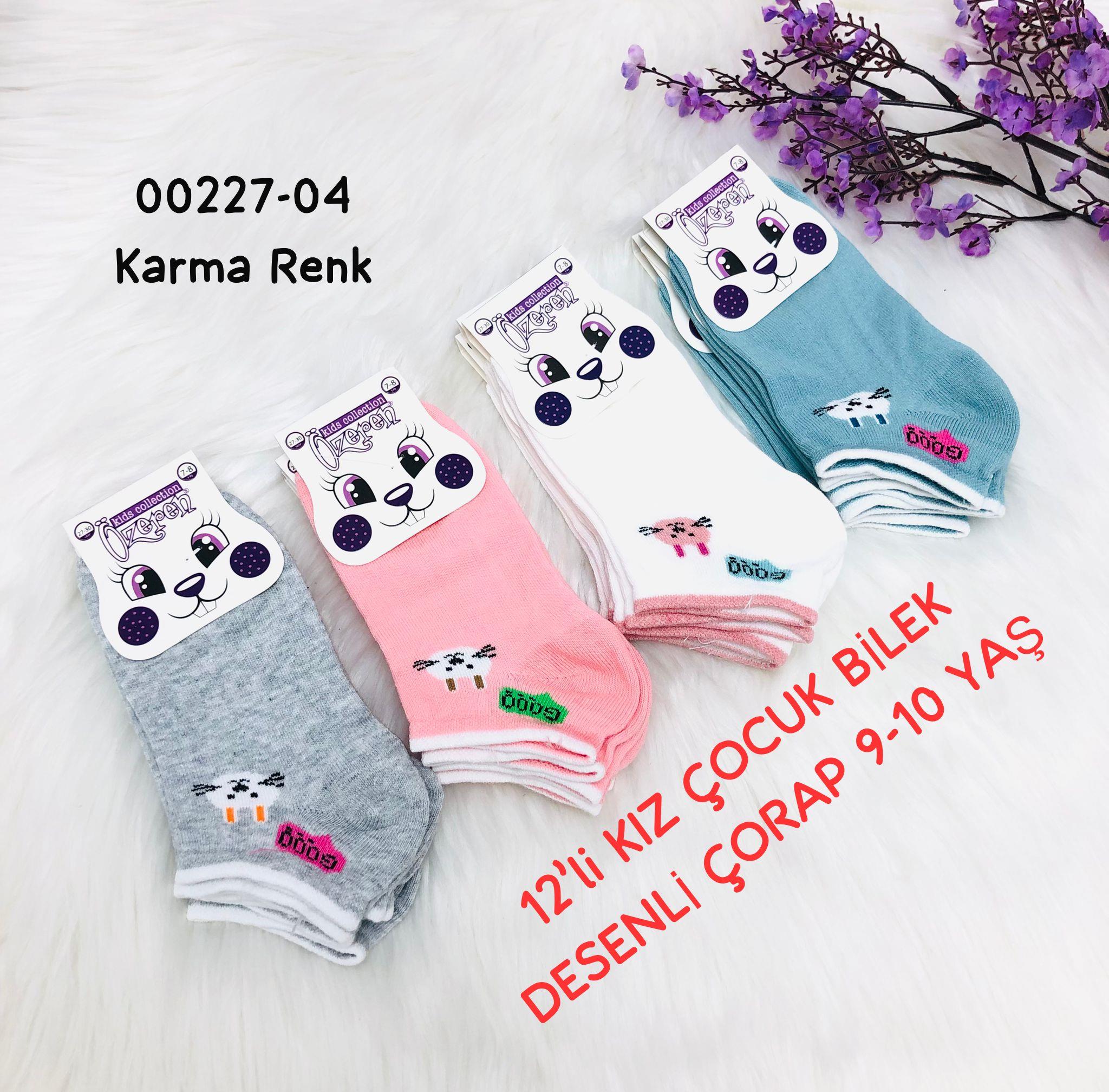 Kız Çocuk Bilek Çorap