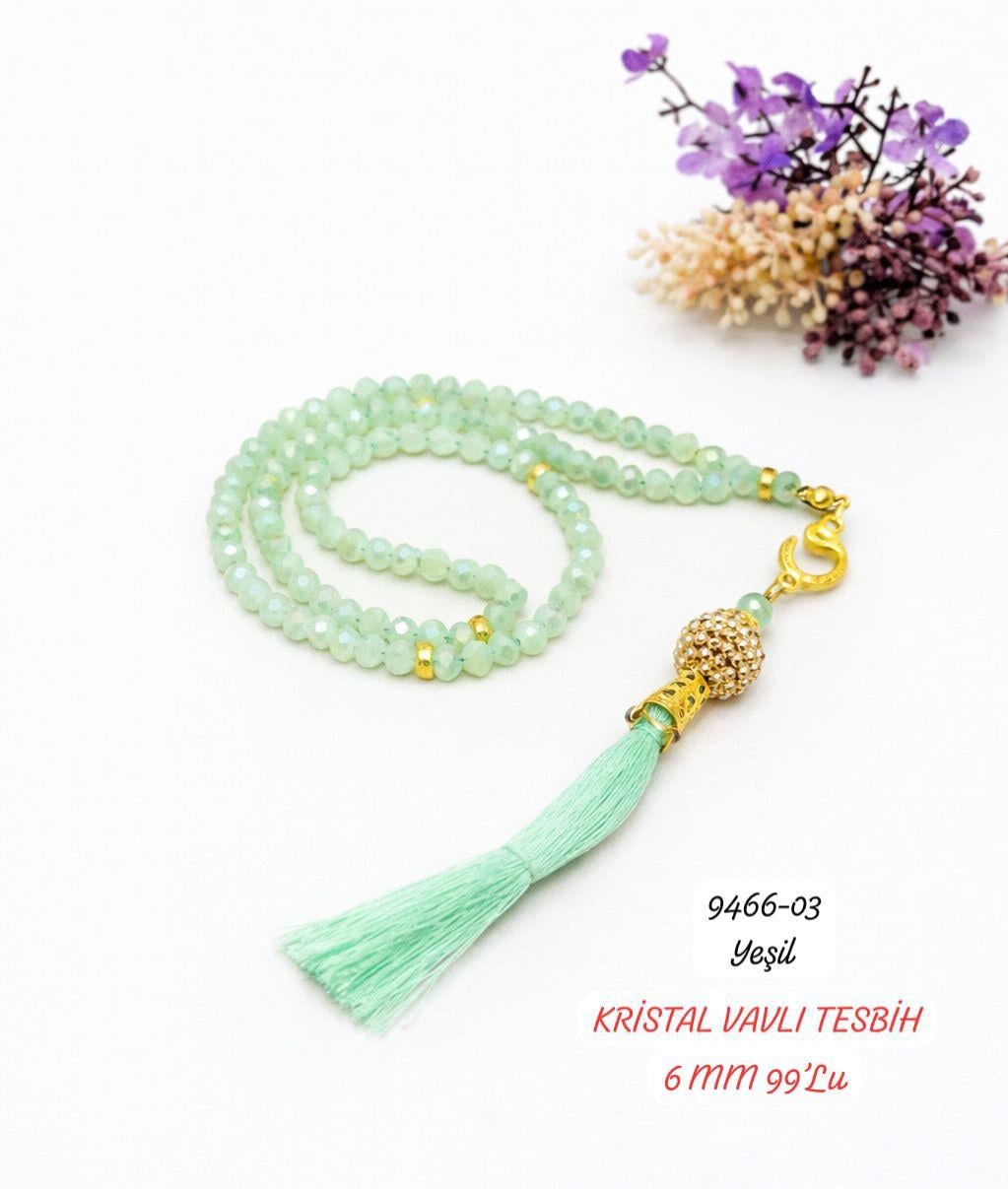 Kristal Vavlı Tesbih