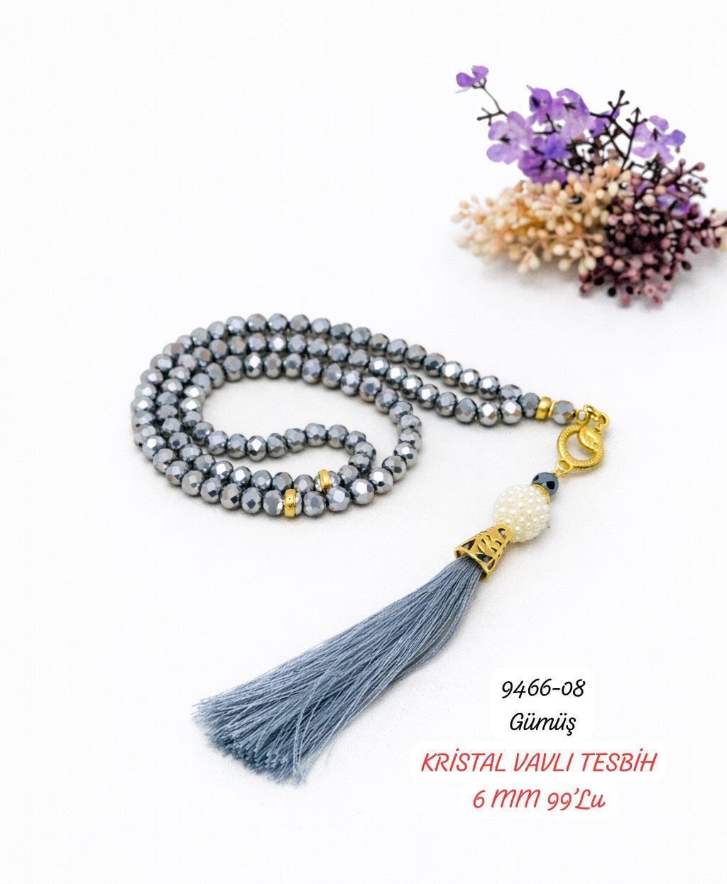 Kristal Vavlı Tesbih