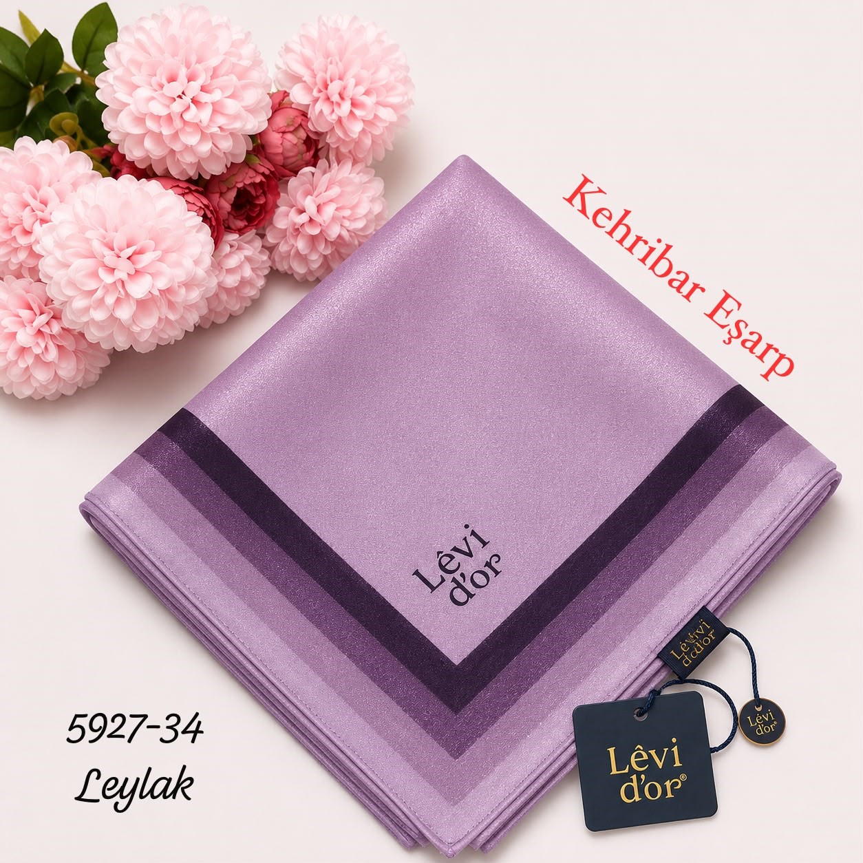 Levidor Kehribar Eşarp