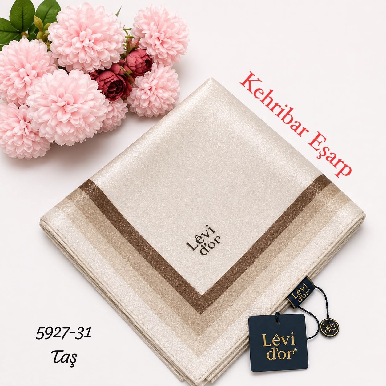 Levidor Kehribar Eşarp