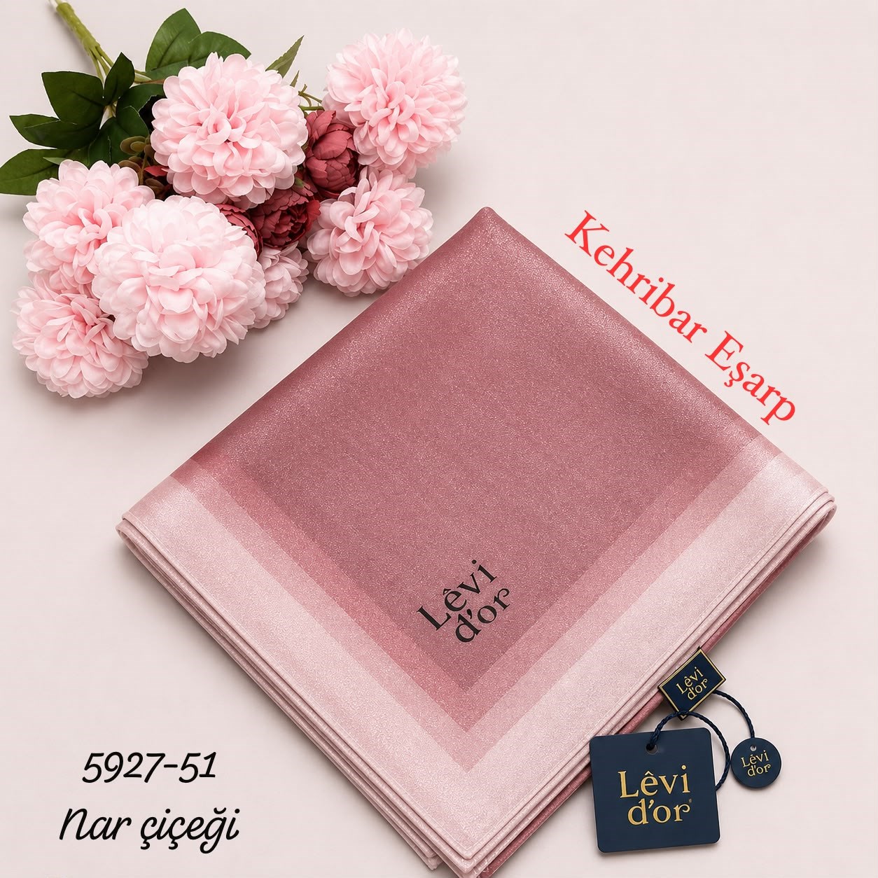 Levidor Kehribar Eşarp
