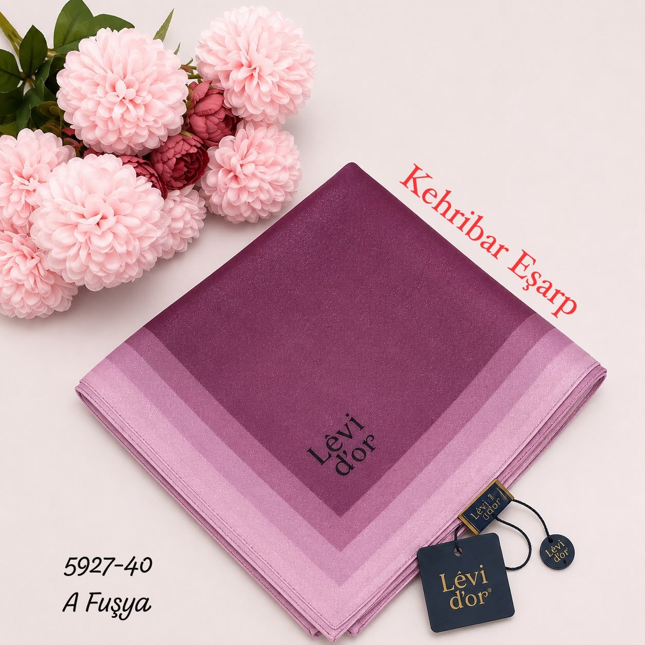 Levidor Kehribar Eşarp