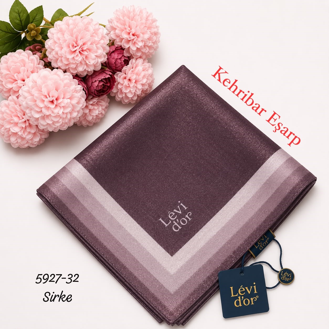 Levidor Kehribar Eşarp