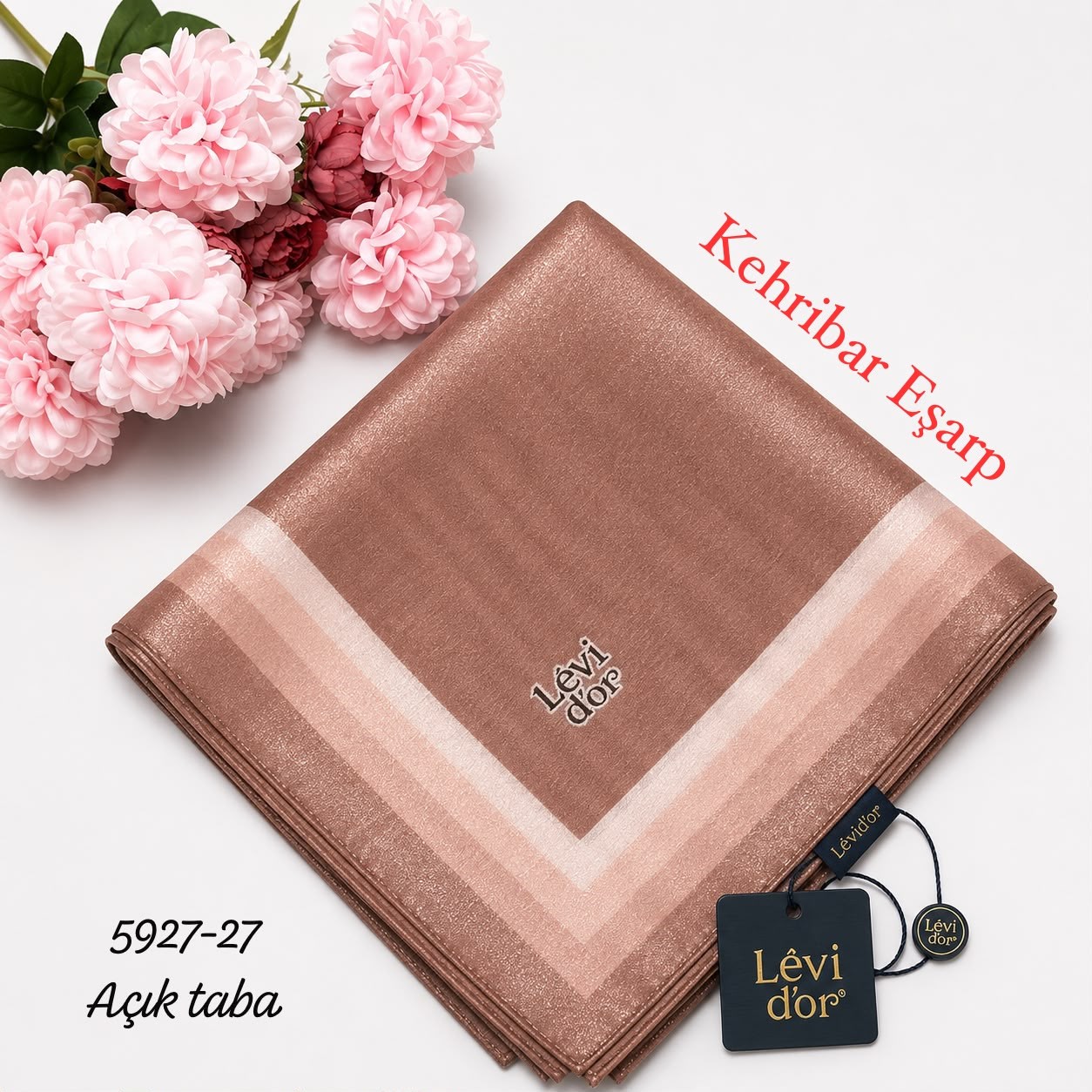Levidor Kehribar Eşarp
