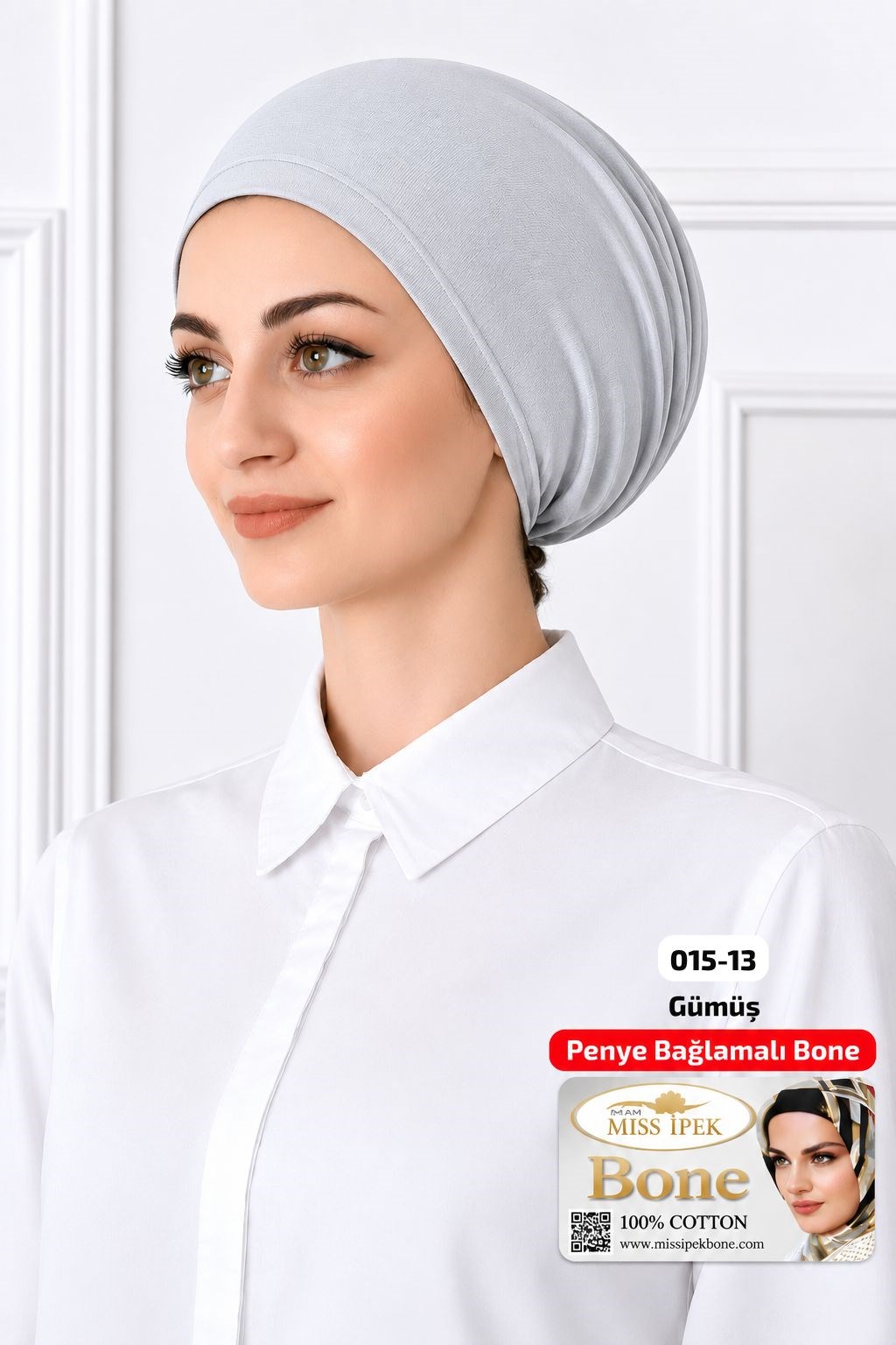 Lüks Penye Bağlamalı Bone