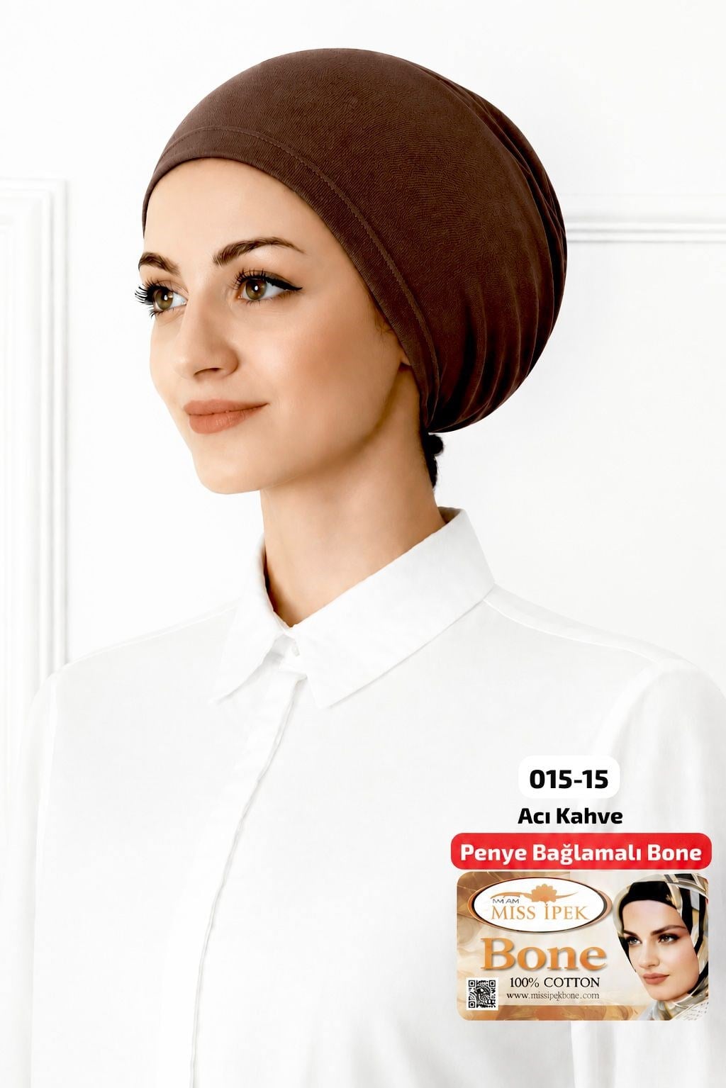Lüks Penye Bağlamalı Bone