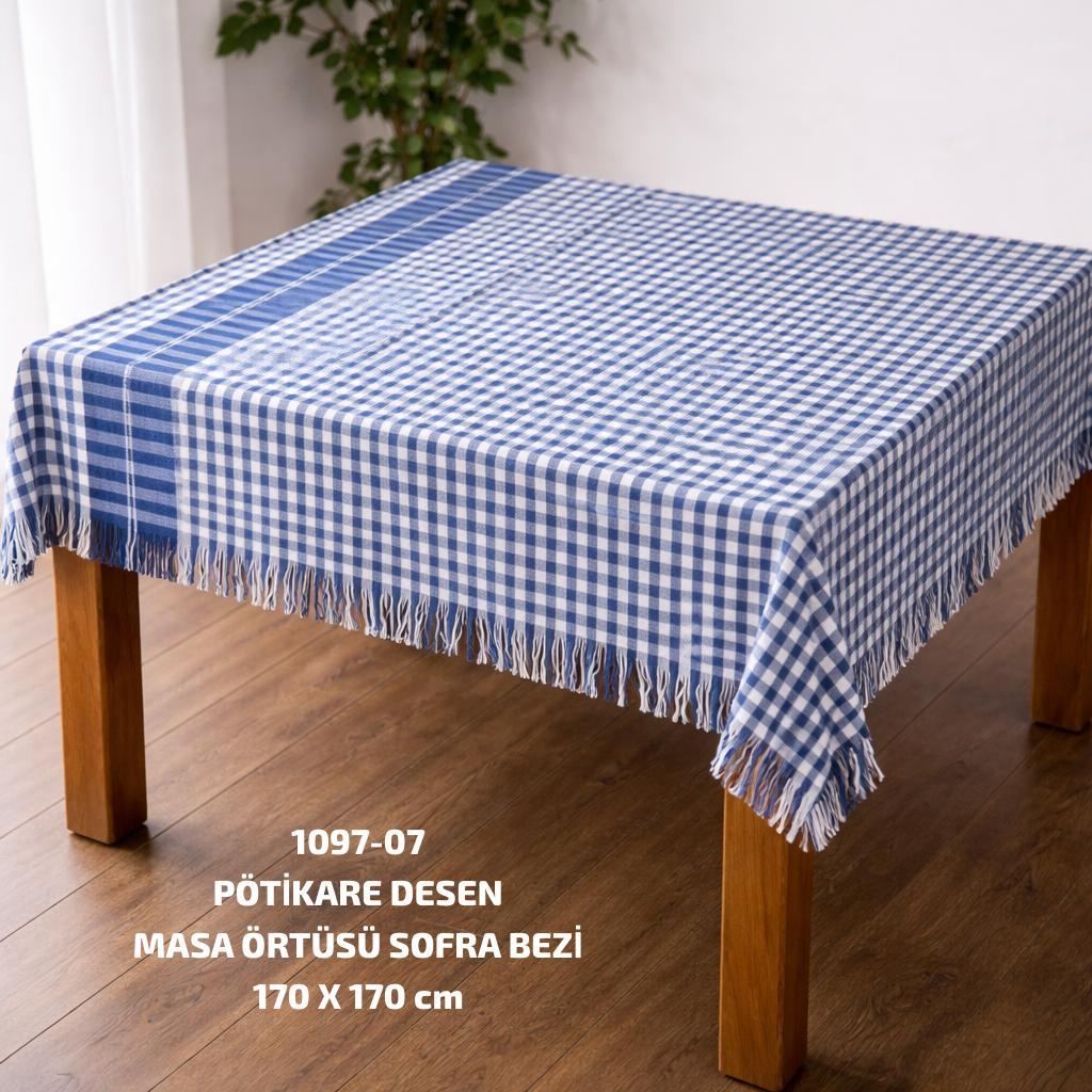 Masa Örtüsü Sofra Bezi Potikare Desen