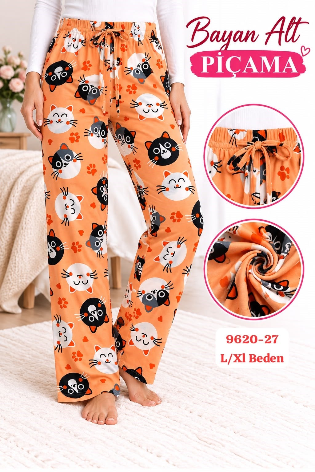 Milan Alt Pijama Lüks