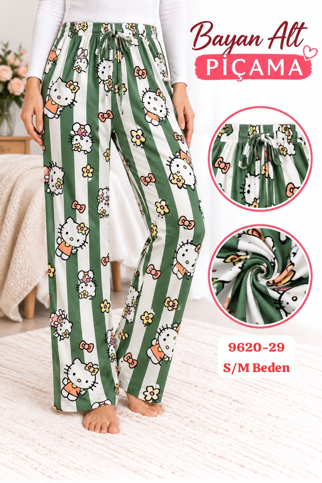Milan Alt Pijama Lüks