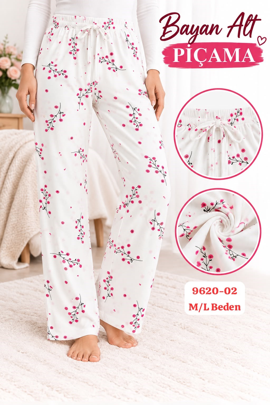 Milan Alt Pijama Lüks