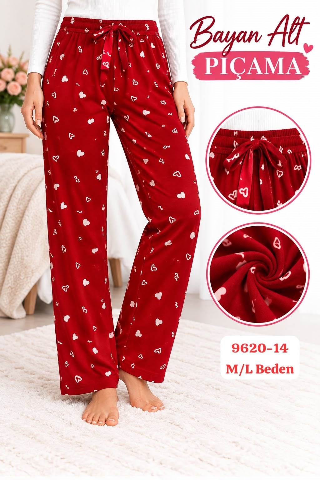 Milan Alt Pijama Lüks