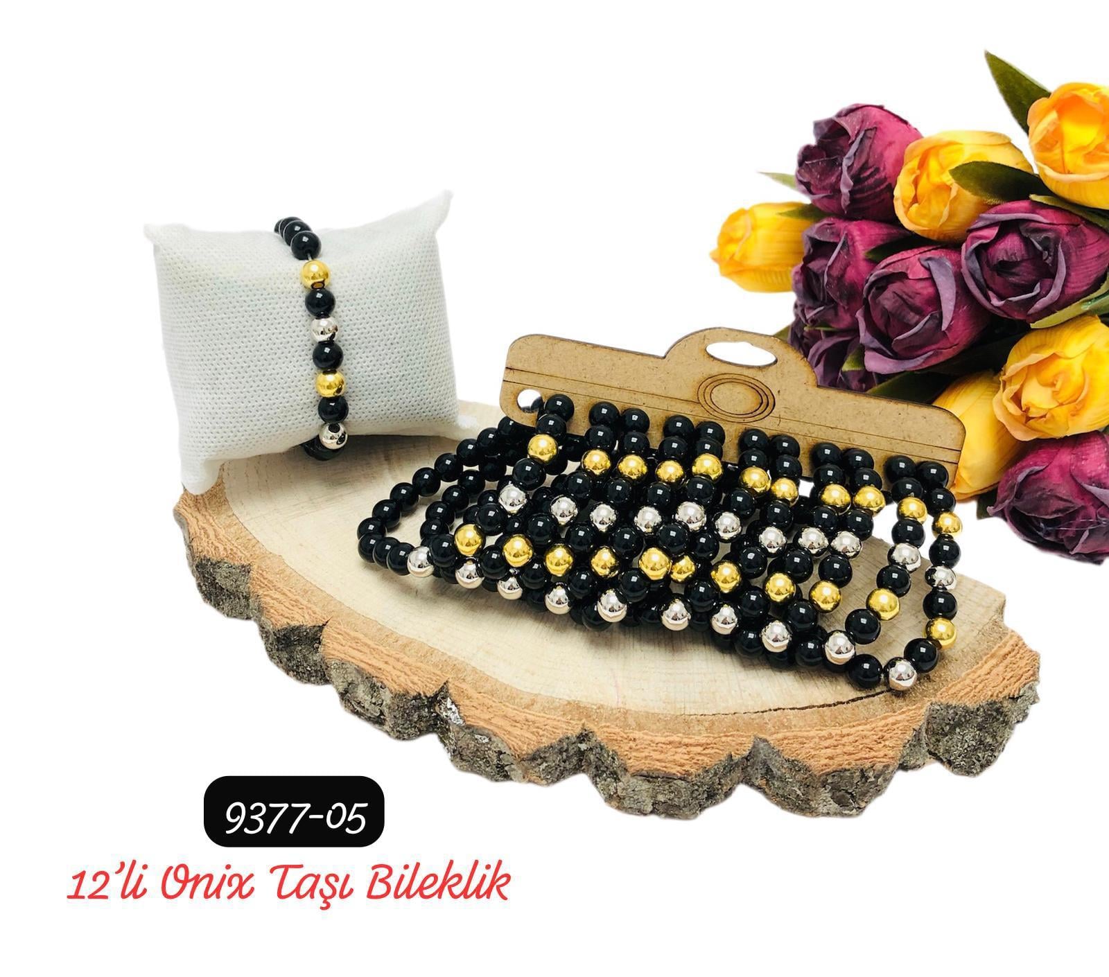 Onikili Onix Taşı Bileklik