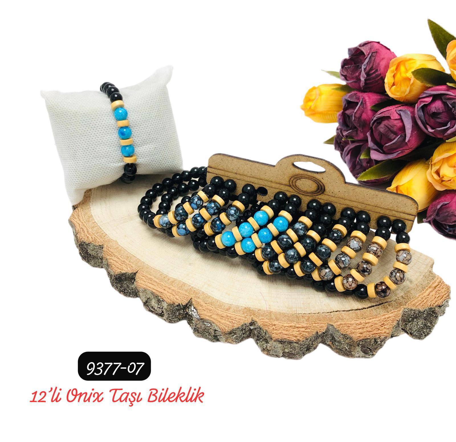 Onikili Onix Taşı Bileklik