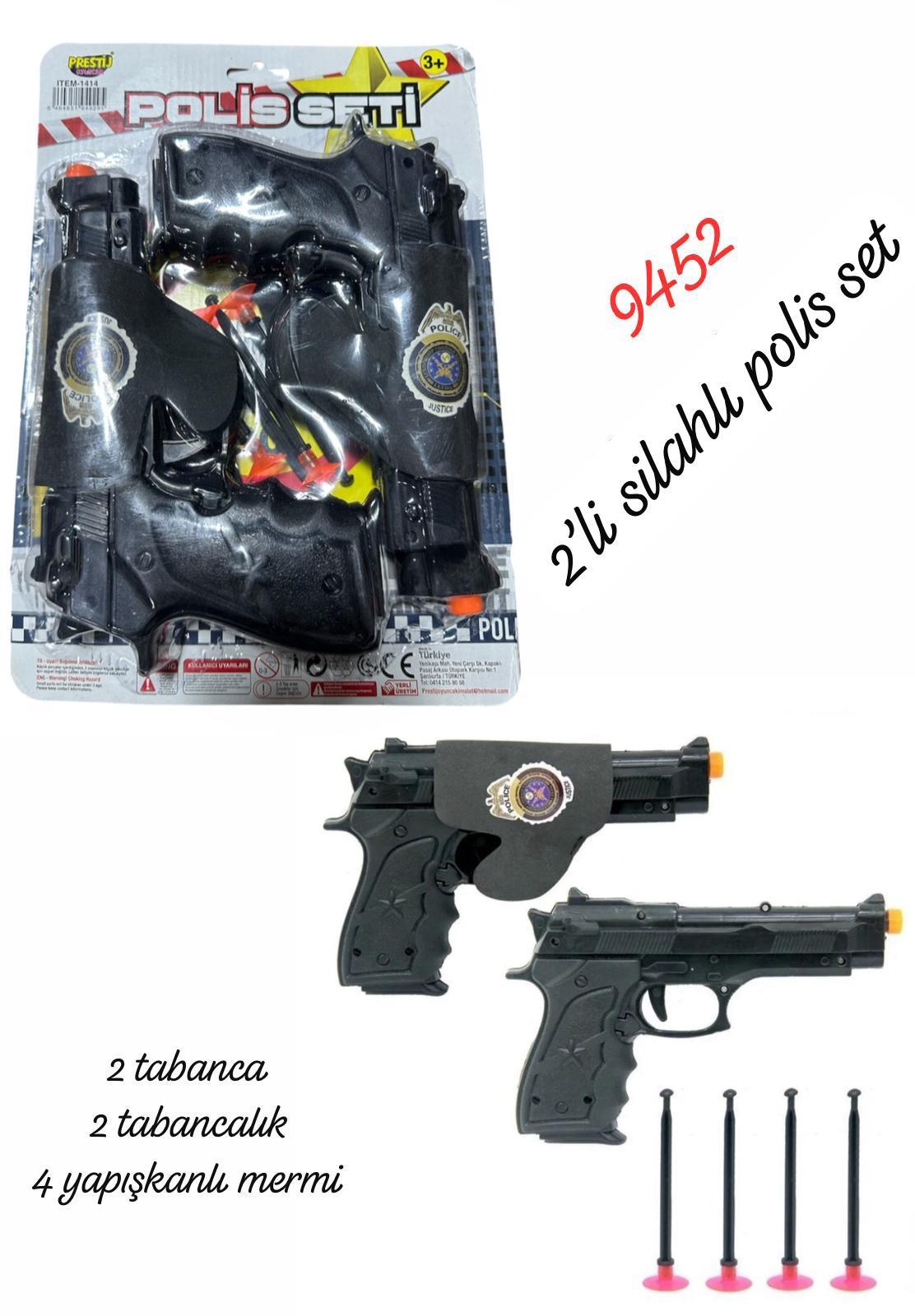 Oyuncak Silahlı Polis Set