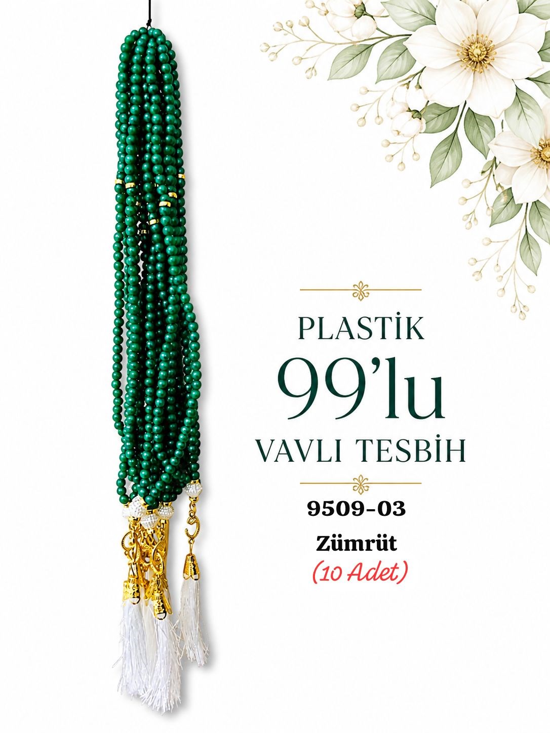 Plastik Vavlı Tesbih