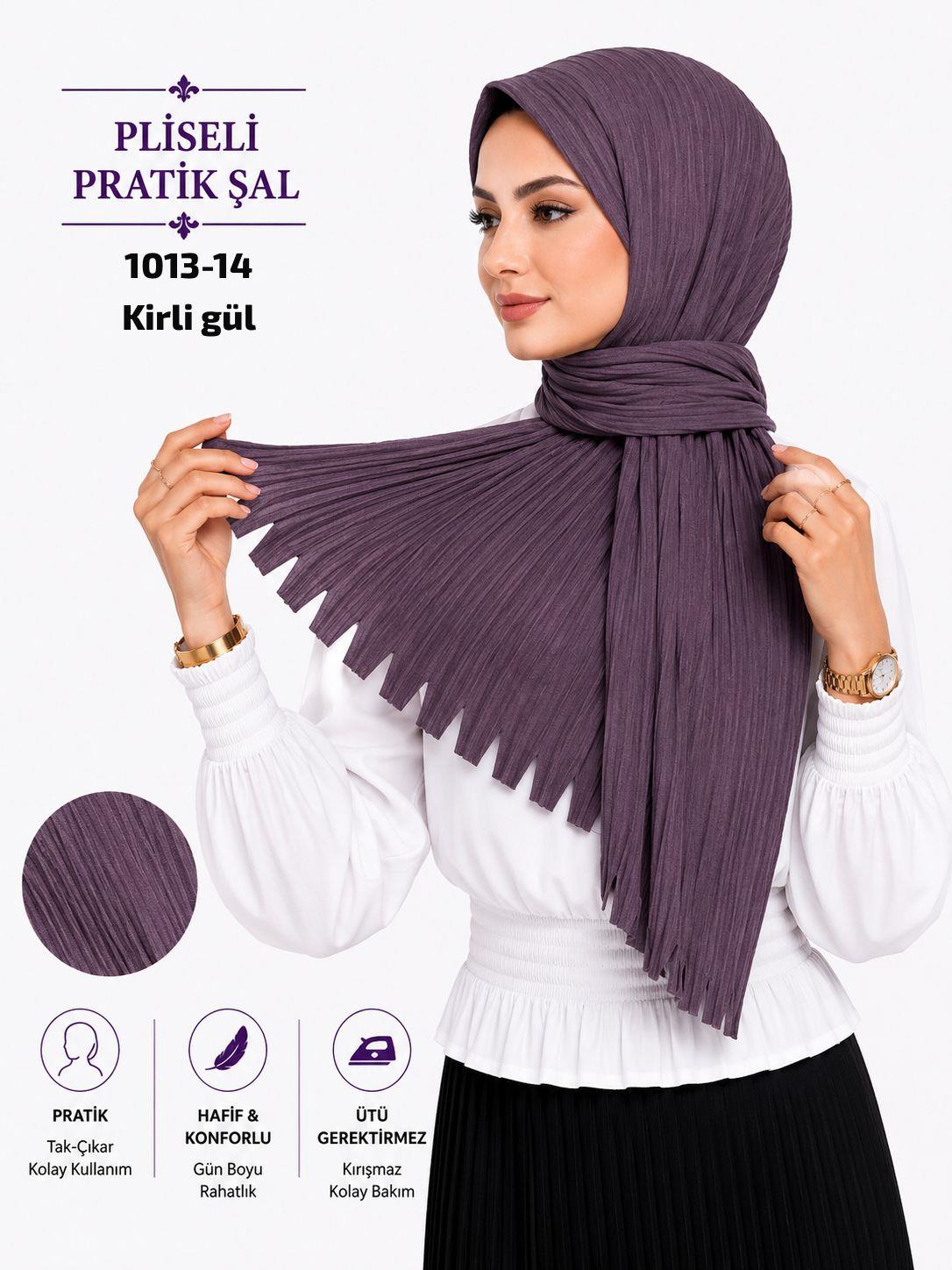 Pliseli Pratik Şal