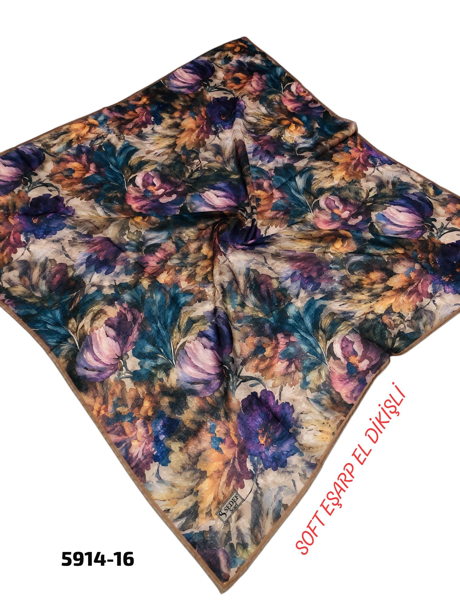 Sedef Scarf Soft Eşarp