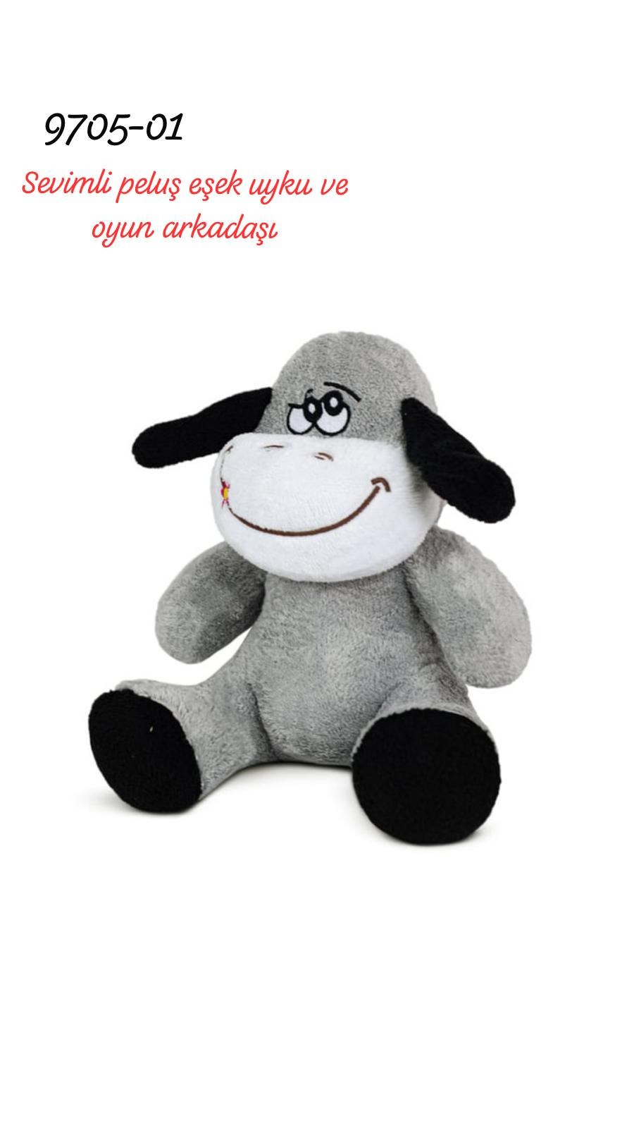 Sevimli Peluş Eşek Uyku ve Oyun Arkadaşı