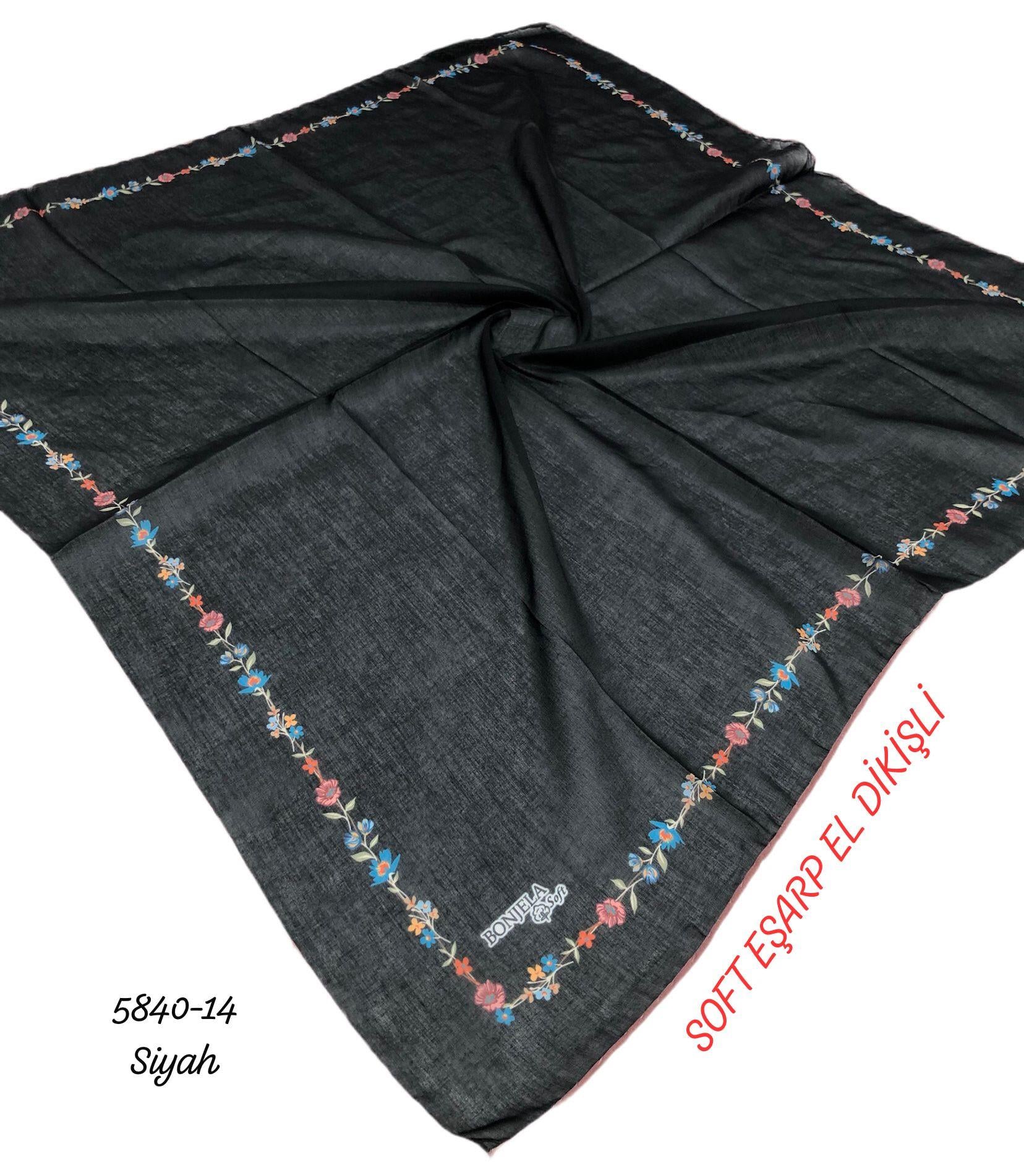 Soft Eşarp El Dikişli