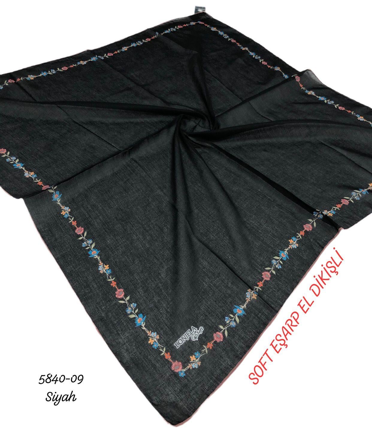 Soft Eşarp El Dikişli