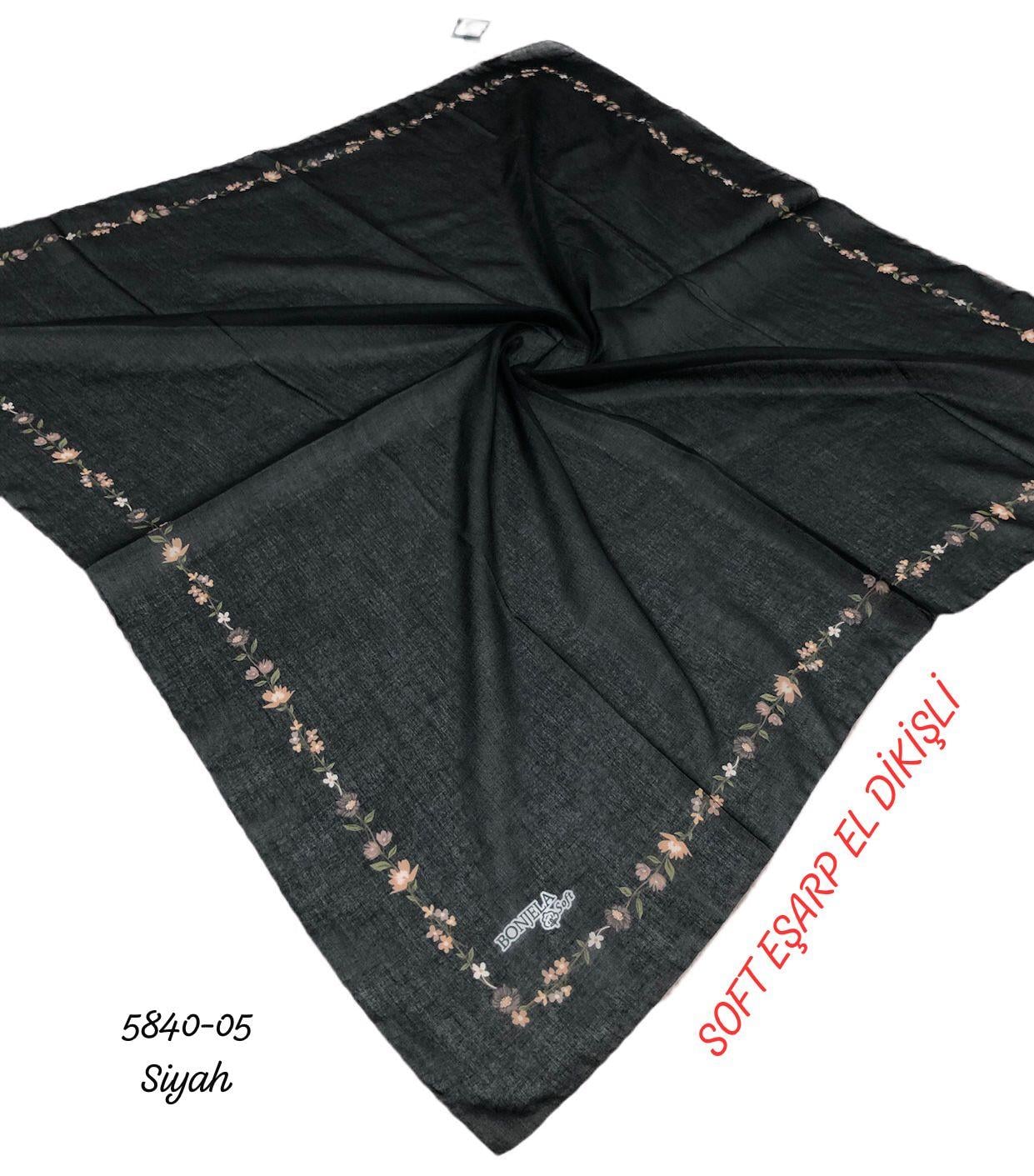 Soft Eşarp El Dikişli