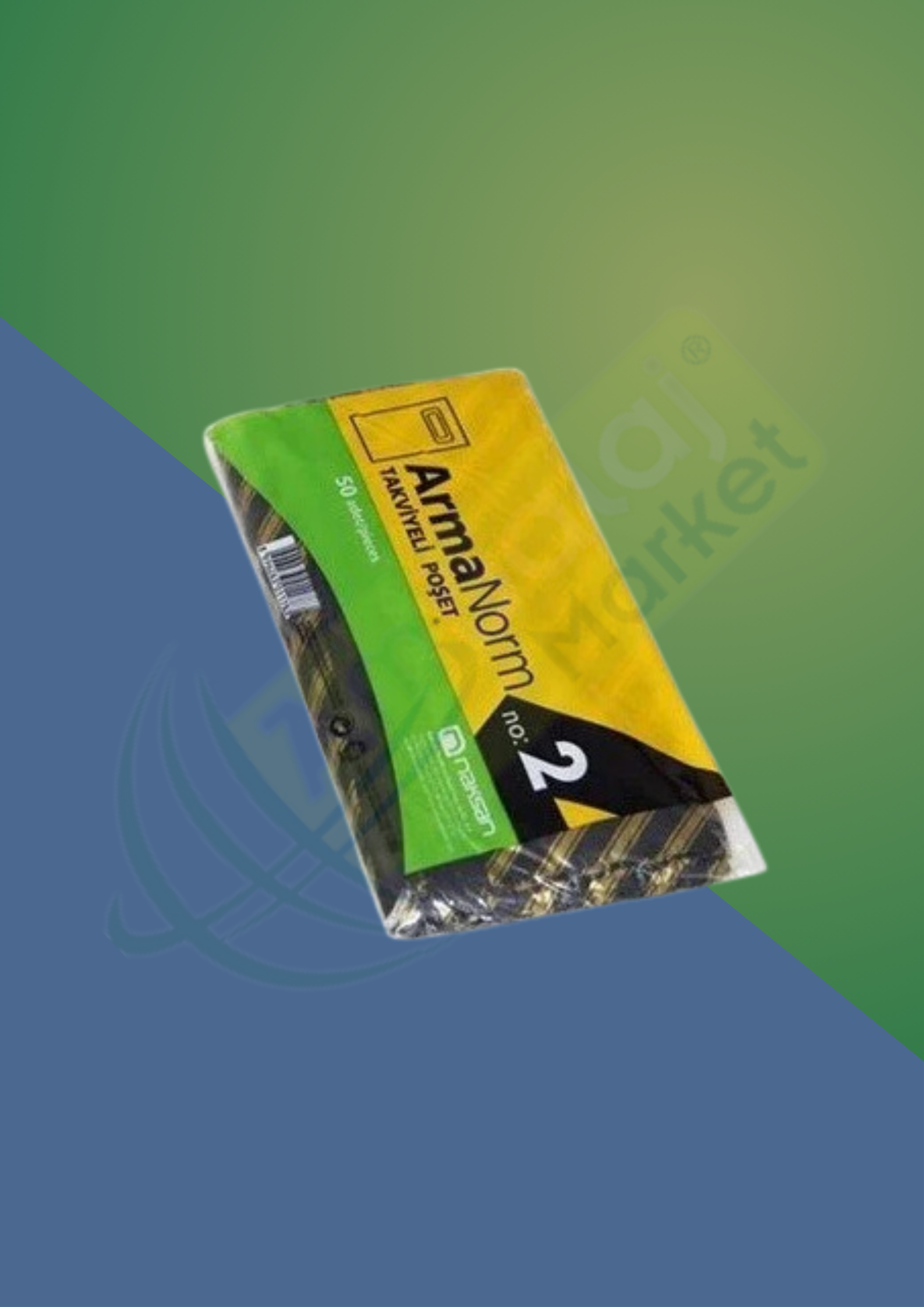 NUMARALI YALDIZLI TAKVİYELİ POŞETLER