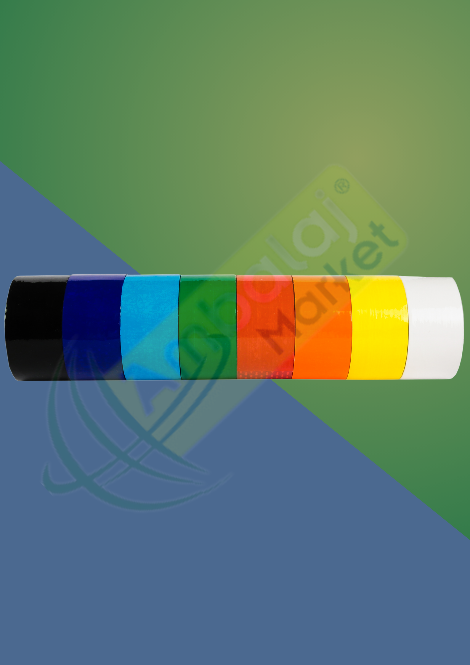 45mm X 25mt KIRMIZI RENKLİ BANT